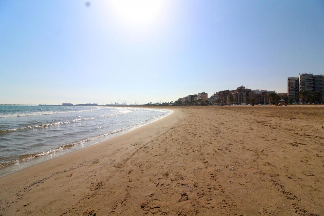 Global Properties, Apartamento En Primera Linea, Playa Sagunto Exteriér fotografie